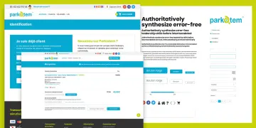 User Interface / User Experience Web design Parkatem