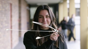 Screenshot video : exemple de motion design utilisé dans le film CHU